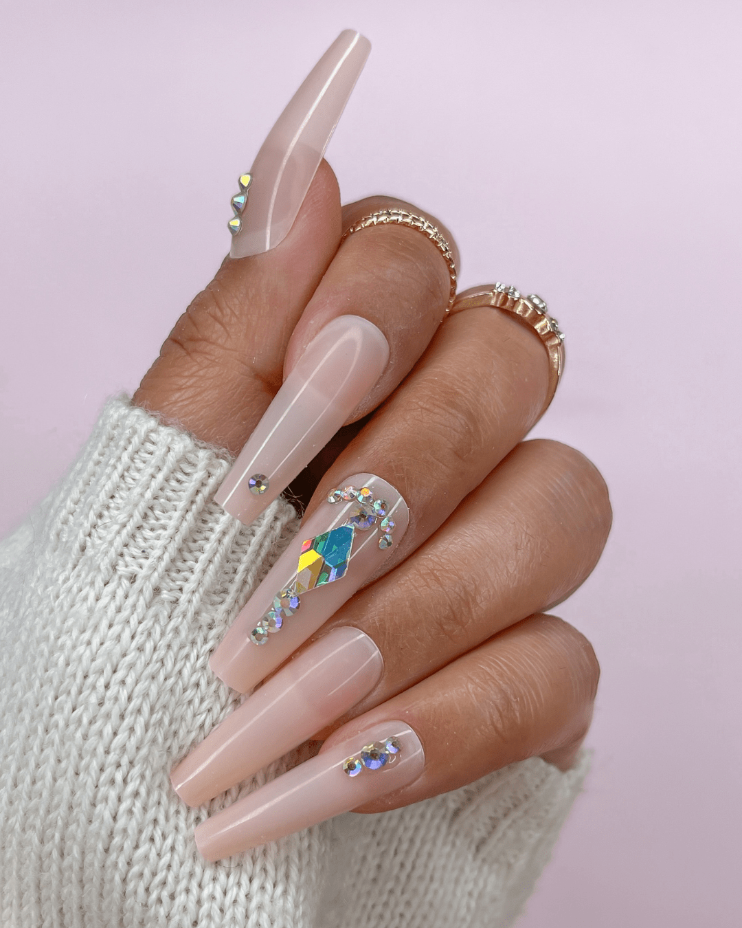 Sparkling Rose Cosmetics Nails Glam Girl