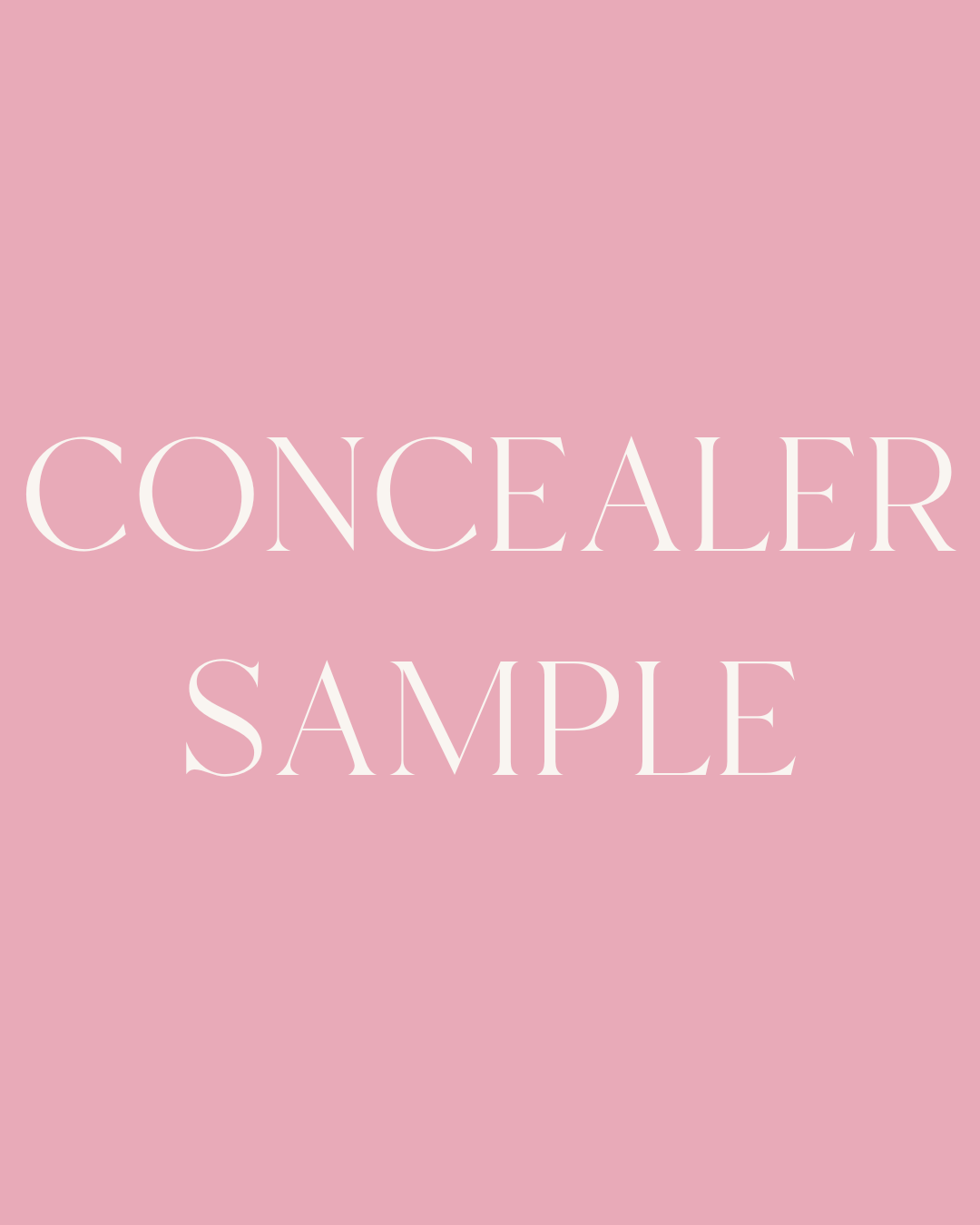 Sparkling Rose Cosmetics Concealer Concealer Sample